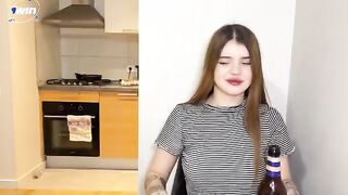 A hot tattoo girl gets fucked by her neighbor in wet pussy