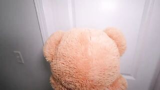 I got punished by my petite step sister for spying on her