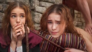 Hermione Granger discovers a new spell and fucks with someone in HD