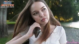For money, yes! Bought sex with a young brunette
