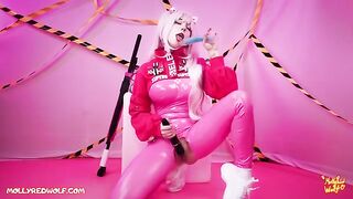 The goddess of victory Nikke is on a secret mission to fuck