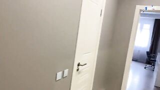 The step-brother calmly fucked his sister, fulfilling a fantasy