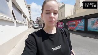 A guy fucked me in hotel room in El Arenal, Mallorca. The chambermaid disturbed us