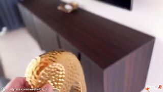 Sweetie Fox and Diana Rider trained with ArinaFox at the villa for sex