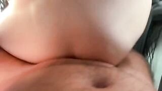 Hot young girl gets fucked by busload of horny guys in an orgy