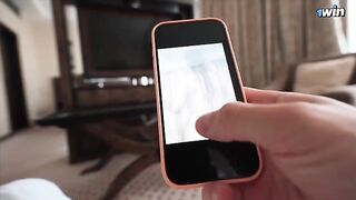 I caught my stepbrother spying on me in the shower. He threatened to tell our parents unless I gave him sex