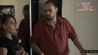 Russian schoolgirl fucked by teachers in a steamy orgy