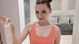 My stepsister forgot to use a condom after sex with her boyfriend. This is awkward