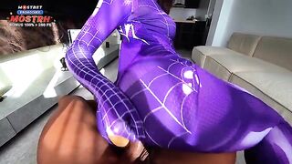 Spiderman X: Mary J steals Miles Morales' powers through passionate sex