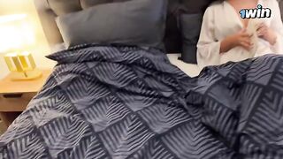 Stepson fucks his steaming stepmom on a rainy night in this sizzling scene