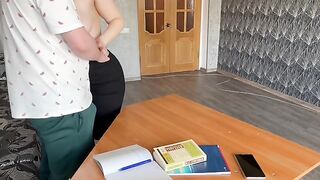 Hot teacher fucked by a young student in an intense encounter