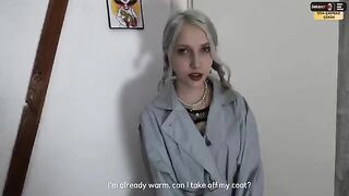 A random girl scared me, fortunately, turned out to be a nymphomaniac and we fucked to create a creampie