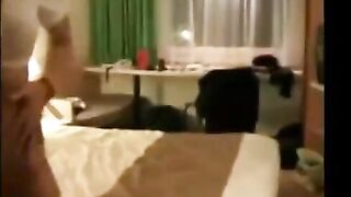 A girl went crazy with weed and got a cock in her wet pussy