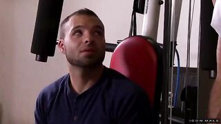 A man experienced real gay sex with a suction device on his dick