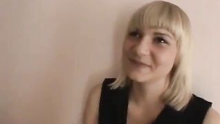 The young guy learned to caress the pussy of his girlfriend, showcasing passionate skills