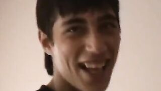 The young guy learned to caress the pussy of his girlfriend, showcasing passionate skills
