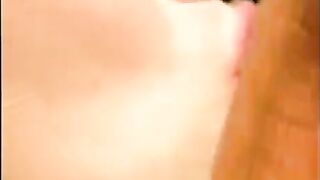 A man came out with a discharge on the face of his girlfriend near the pool