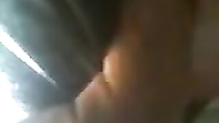 The guy pressed against the ass of a girl on the bus, it was hot