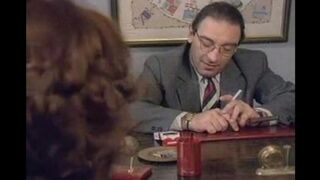 A 50-year-old man pulled a young student to fuck on the table