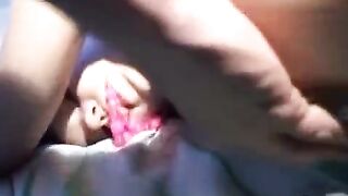 The cute Russian girl fucked in her room by a friend