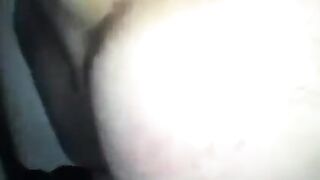 An amateur video of a bisexual man getting intimate with his boyfriend in POV style