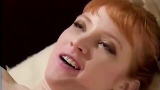 Two hot nurses having lesbian sex with a big dildo
