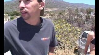 Two guys fucked a girl and dragged her to the car