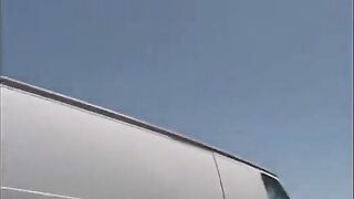 Two guys fucked a girl and dragged her to the car