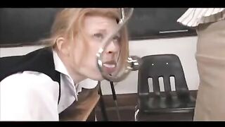 Lesbian bondage does not know borders, and here's a hot example