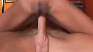 Skinny black teen gets her pussy railed by BBC