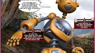 Robots fuck like comic books in this hot episode