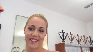 A whore agreed to a new dress for a man’s desires in her mouth