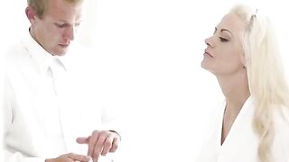 The newlyweds begin their sex life from the wedding day
