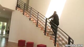 A wife has sex with a black man when her husband is not around