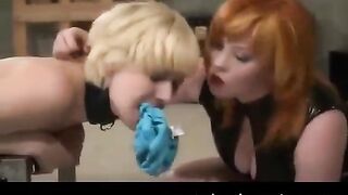 Lesbian porn with BDSM flavor