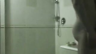Two drunk people fucked in the bath, a wild Russian scene