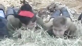 Brought the girl to the barn and fucked her in hay