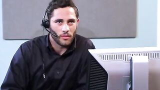 Sexual employees fucked on the table right in the office
