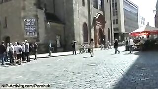 I walked outside with my pussy exposed and I really liked it