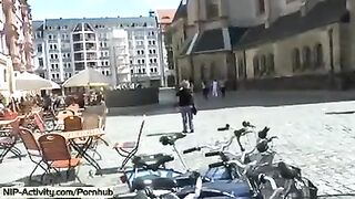 I walked outside with my pussy exposed and I really liked it