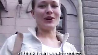 The girl became bored and kicked the guy out