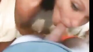 Guy came after sex and finished on the girl's face with passion