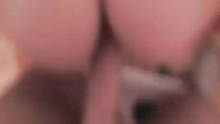 The guy fries a mature blonde beauty on the couch