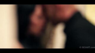 The guy completely satisfied sultry brunette Gina Devine