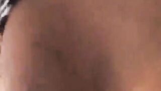 Busty brunette makes a sperm collection in her mouth