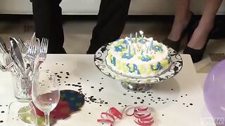 The husband fucked his wife in the bathroom with passion