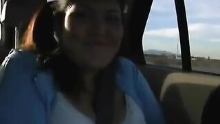 The fat woman has a point and gives herself to the dick