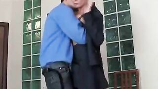 A mature Russian lady is fucking with her young boss in this hot video