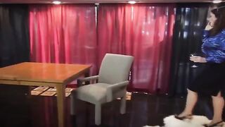 A mature seduced a neighbor while her husband was not at home