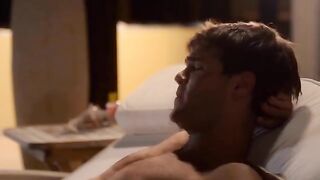 A selection of hot cumshots on the face of Jesse Rogers in HD